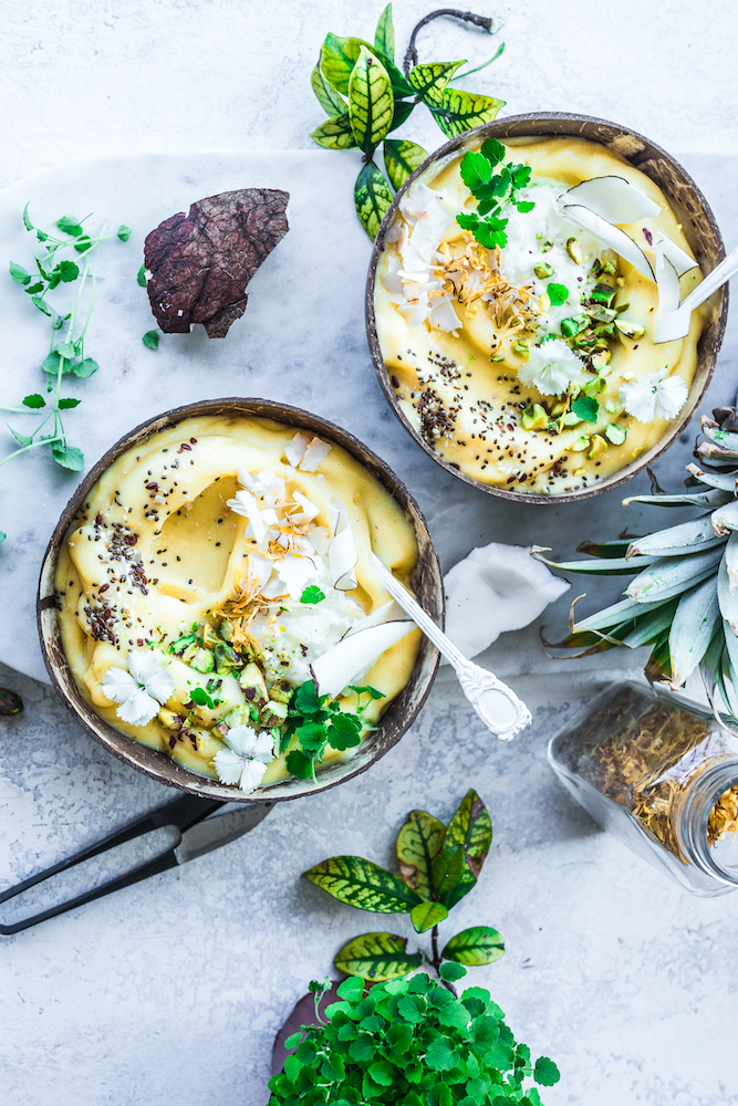 Pineapple Coconut Bowls